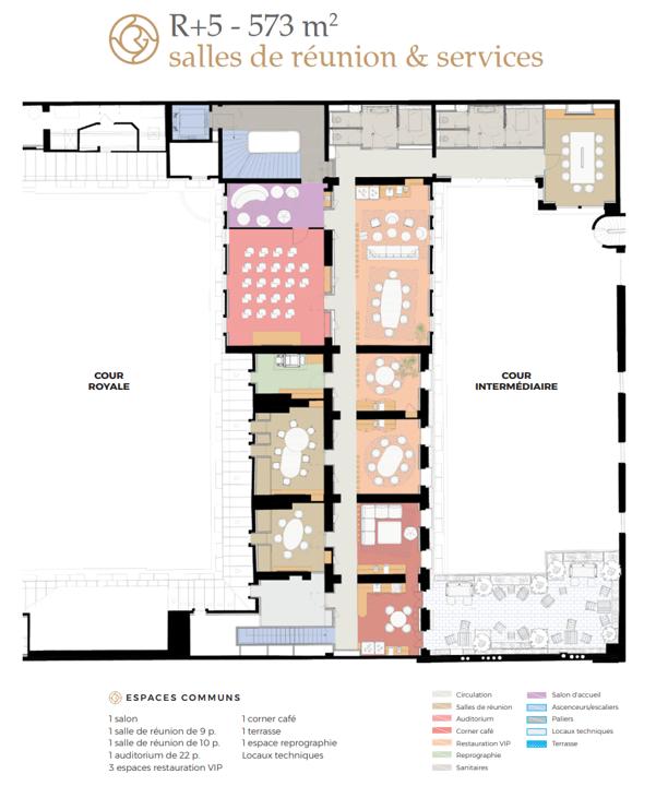 Bureau Paris 5437m² Location bureau Paris OLBUR2200965 22